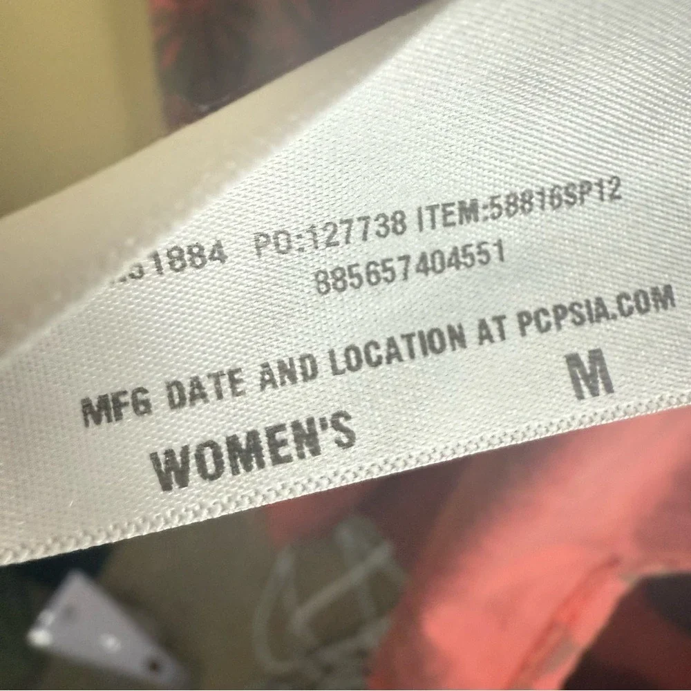 Patagonia Halter Tribal Shelf Bra Size‎ Medium Vibrant Activewear Outdoor Hiking - Picture 7 of 11